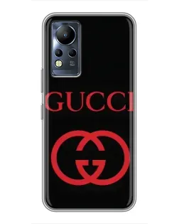 Чохол для Infinix Note 12 з картинкою «Gucci — червоний логотип» Чохол для Infinix Note 12 з картинкою «Gucci — червоний логотип»