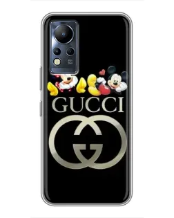 Чохол для Infinix Note 12 з картинкою «Gucci — герої Disney» Чохол для Infinix Note 12 з картинкою «Gucci — герої Disney»