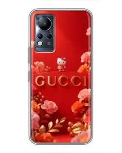 Чохол для Infinix Note 12 з картинкою «Gucci — золотий сад» Чохол для Infinix Note 12 з картинкою «Gucci — золотий сад»