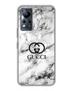 Чохол для Infinix Note 12 з картинкою «Gucci — мармуровий шик» Чохол для Infinix Note 12 з картинкою «Gucci — мармуровий шик»