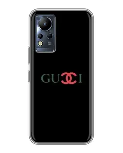 Чохол для Infinix Note 12 з картинкою «Gucci — червоний градієнт» Чохол для Infinix Note 12 з картинкою «Gucci — червоний градієнт»
