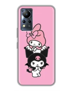 Чохол для Infinix Note 12 з картинкою «My Melody та Kuromi»