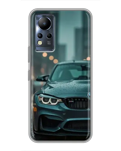 Чехол для Infinix Note 12 с картинкой «BMW в огнях города» Чехол для Infinix Note 12 с картинкой «BMW в огнях города»