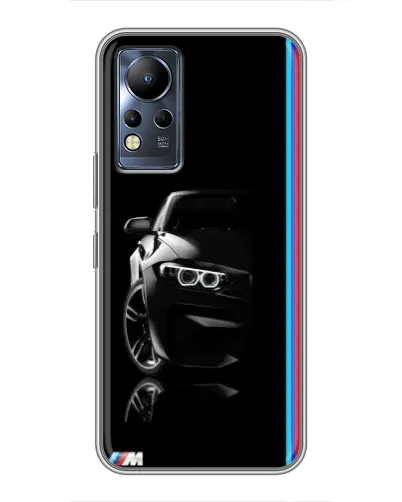 Чехол для Infinix Note 12 с картинкой «Силуэт BMW в темноте» Чехол для Infinix Note 12 с картинкой «Силуэт BMW в темноте»
