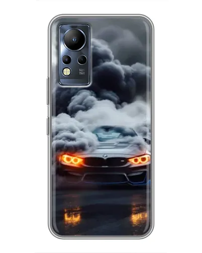 Чехол для Infinix Note 12 с картинкой «BMW в дыму» Чехол для Infinix Note 12 с картинкой «BMW в дыму»