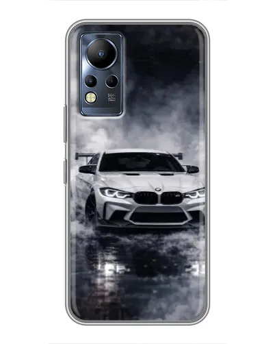 Чехол для Infinix Note 12 с картинкой «BMW сквозь туман» Чехол для Infinix Note 12 с картинкой «BMW сквозь туман»