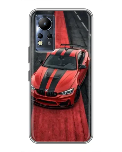 Чехол для Infinix Note 12 с картинкой «BMW на красной дорожке» Чехол для Infinix Note 12 с картинкой «BMW на красной дорожке»