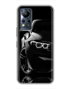 Чохол для Infinix Note 12 з картинкою «Чорна BMW — профіль» Чохол для Infinix Note 12 з картинкою «Чорна BMW — профіль»