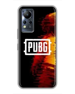 Чохол для Infinix Note 12 з картинкою «Яскравий логотип PUBG»
