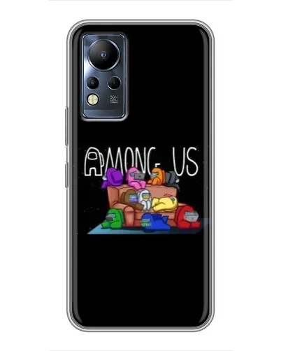 Чехол для Infinix Note 12 с картинкой «Логотип Among Us» Чехол для Infinix Note 12 с картинкой «Логотип Among Us»