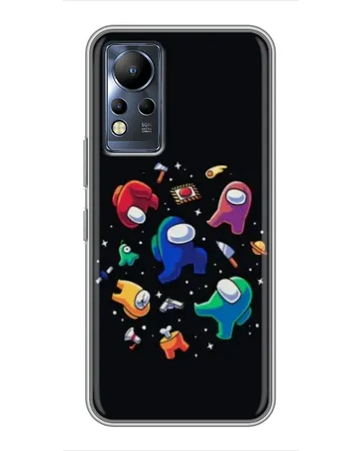 Чехол для Infinix Note 12 с картинкой «Among Us космос» Чехол для Infinix Note 12 с картинкой «Among Us космос»