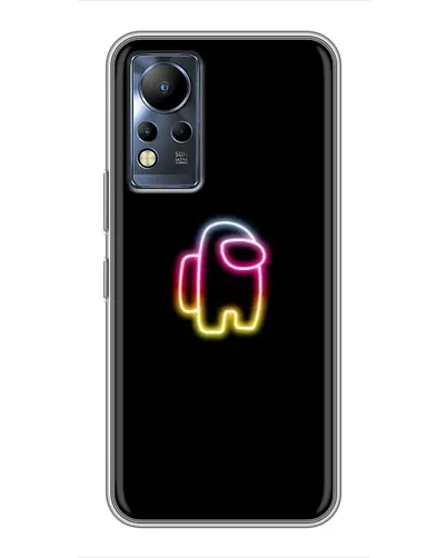 Чехол для Infinix Note 12 с картинкой «Among Us градиент» Чехол для Infinix Note 12 с картинкой «Among Us градиент»