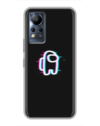Чехол для Infinix Note 12 с картинкой «Among Us неон» Чехол для Infinix Note 12 с картинкой «Among Us неон»