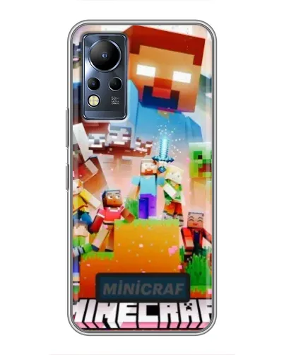 Чохол для Infinix Note 12 з картинкою «Minecraft герої гри» Чохол для Infinix Note 12 з картинкою «Minecraft герої гри»