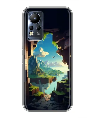 Чохол для Infinix Note 12 з картинкою «Вид з печери» Чохол для Infinix Note 12 з картинкою «Вид з печери»