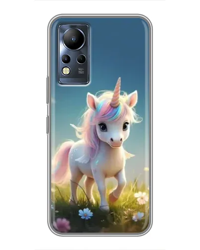 Чохол для Infinix Note 12 з картинкою «Єдиноріг на галявині»