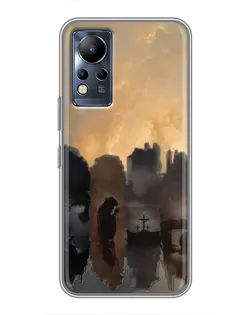 Чехол для Infinix Note 12 с картинкой «Дорога к вере»