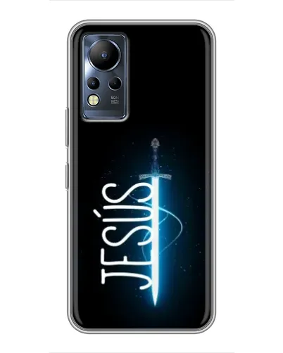 Чехол для Infinix Note 12 с картинкой «Меч Духа Jesus» Чехол для Infinix Note 12 с картинкой «Меч Духа Jesus»