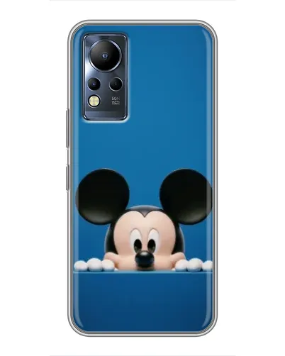 Чохол для Infinix Note 12 з картинкою «Міккі виглядає»