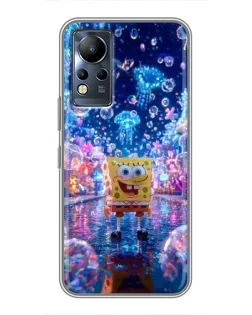 Чохол для Infinix Note 12 з картинкою «Неоновий океан»
