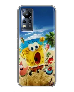 Чохол для Infinix Note 12 з картинкою «Розваги на пляжі»