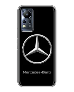 Чехол для Infinix Note 12 с картинкой «Mercedes Silver Logo»