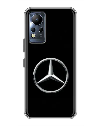 Чехол для Infinix Note 12 с картинкой «Mercedes классический лого»