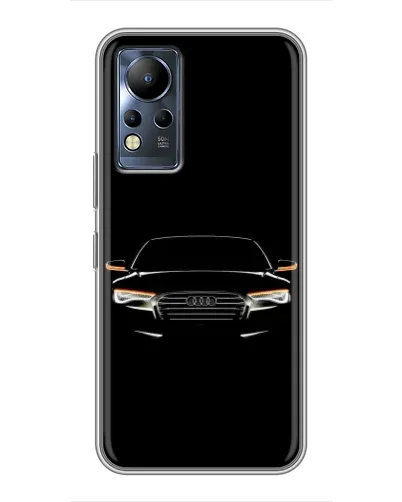 Чехол для Infinix Note 12 с картинкой «Audi — ночной контур» Чехол для Infinix Note 12 с картинкой «Audi — ночной контур»