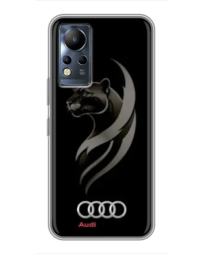 Чехол для Infinix Note 12 с картинкой «Графика — пантера и Audi» Чехол для Infinix Note 12 с картинкой «Графика — пантера и Audi»
