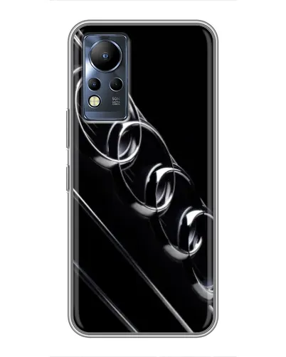 Чехол для Infinix Note 12 с картинкой «Audi — абстрактные кольца» Чехол для Infinix Note 12 с картинкой «Audi — абстрактные кольца»