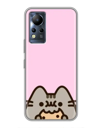 Чохол для Infinix Note 12 з картинкою «Pusheen та печиво» Чохол для Infinix Note 12 з картинкою «Pusheen та печиво»
