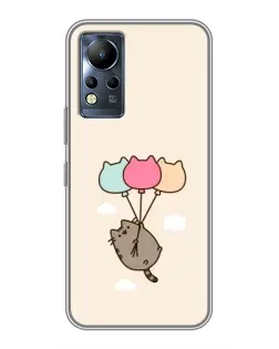 Чохол для Infinix Note 12 з картинкою «Пушин на кульках» Чохол для Infinix Note 12 з картинкою «Пушин на кульках»
