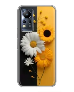 Чохол для Infinix Note 12 з картинкою «Соняшник та ромашка» Чохол для Infinix Note 12 з картинкою «Соняшник та ромашка»