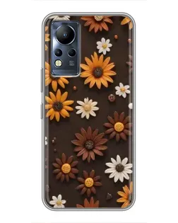Чохол для Infinix Note 12 з картинкою «Візерунок з маленьких соняшників» Чохол для Infinix Note 12 з картинкою «Візерунок з маленьких соняшників»