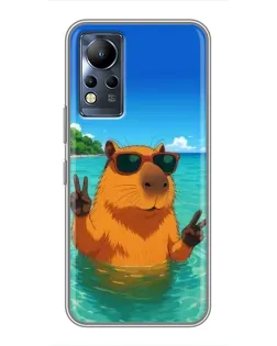 Чохол для Infinix Note 12 з картинкою «Морська капібара» Чохол для Infinix Note 12 з картинкою «Морська капібара»