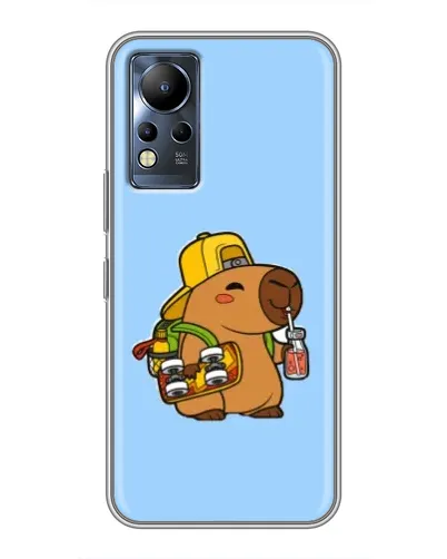 Чохол для Infinix Note 12 з картинкою «Капібара на скейті» Чохол для Infinix Note 12 з картинкою «Капібара на скейті»