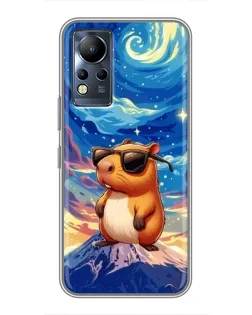 Чохол для Infinix Note 12 з картинкою «Капібара Ван Гога» Чохол для Infinix Note 12 з картинкою «Капібара Ван Гога»