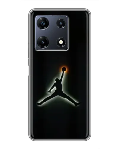 Чехол для Infinix Note 30 Pro с картинкой «Jordan Gradient Logo»