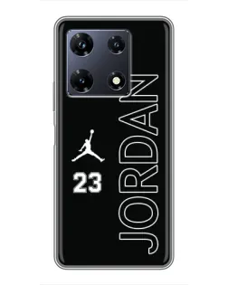 Чехол для Infinix Note 30 Pro с картинкой «Jordan Vertical»