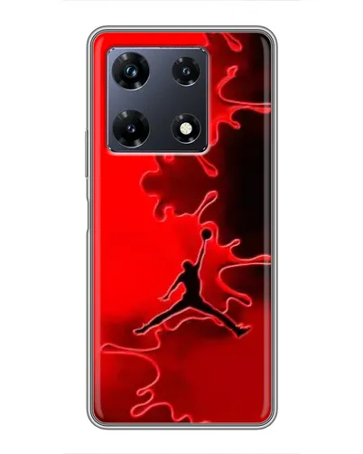 Чехол для Infinix Note 30 Pro с картинкой «Jordan Red Smoke»