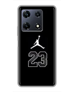 Чехол для Infinix Note 30 Pro с картинкой «Jordan Flight 23»