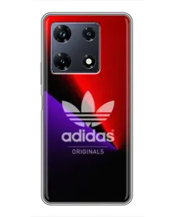 Чохол для Infinix Note 30 Pro з картинкою «Adidas Red Neon»