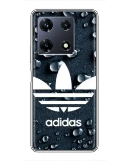 Чехол для Infinix Note 30 Pro с картинкой «Adidas Trefoil Blue»