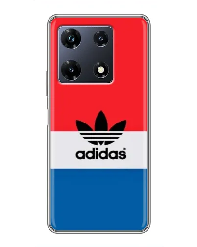 Чехол для Infinix Note 30 Pro с картинкой «Ретро блоки Adidas»