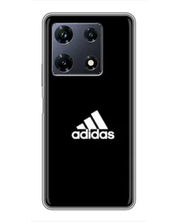 Чехол для Infinix Note 30 Pro с картинкой «Adidas Red Style»