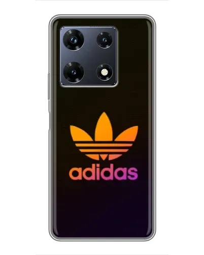 Чехол для Infinix Note 30 Pro с картинкой «Градиент Adidas»
