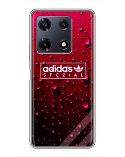Чехол для Infinix Note 30 Pro с картинкой «Adidas Gold Marble»