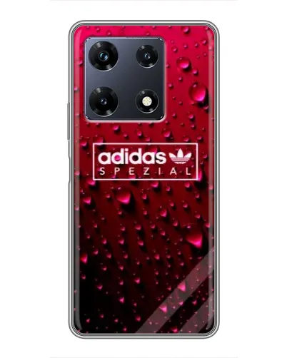 Чехол для Infinix Note 30 Pro с картинкой «Adidas Gold Marble»