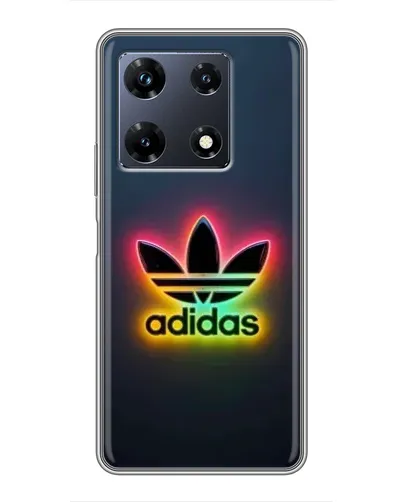 Чехол для Infinix Note 30 Pro с картинкой «Неоновый Adidas»