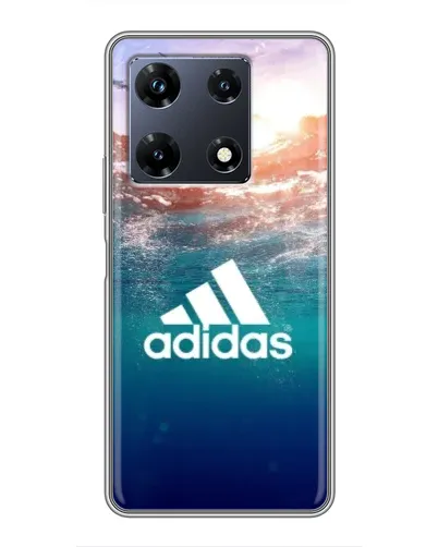 Чехол для Infinix Note 30 Pro с картинкой «Океанская глубина адидас»